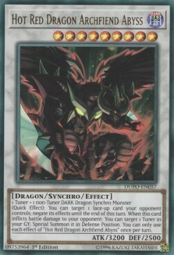 Hot Red Dragon Archfiend Abyss Card Front