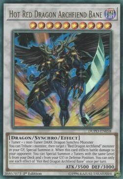 Hot Red Dragon Archfiend Bane Card Front