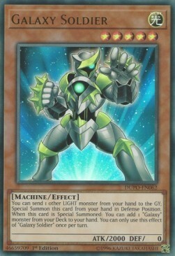 Galaxy Soldier Card Front