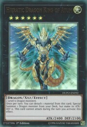 Hieratic Dragon King of Atum