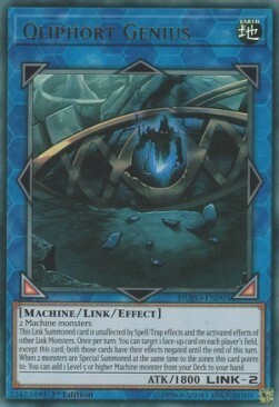 Qliphort Genius Card Front