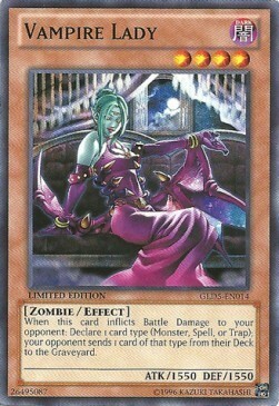 Vampire Lady Card Front