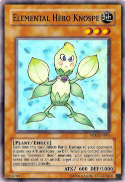 Elemental Hero Knospe Card Front