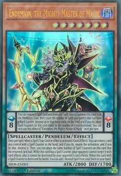 Endymion, the Mighty Master of Magic Card Front