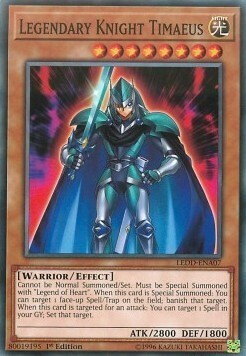 Legendary Knight Timaeus Card Front