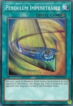 Pendulum Impenetrable Card Front