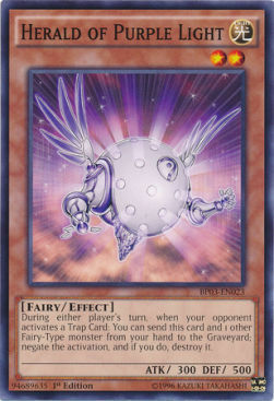 Herald of Purple Light Card Front