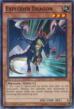 Exploder Dragon Card Front