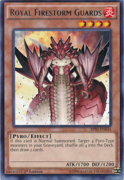 Royal Firestorm Guards Card Front