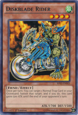 Diskblade Rider Card Front