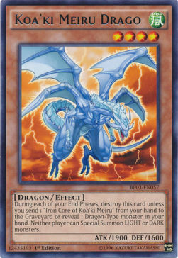 Koa'ki Meiru Drago Card Front