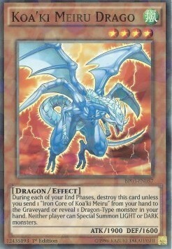 Koa'ki Meiru Drago Card Front