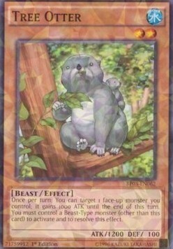 Tree Otter Card Front