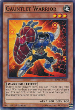 Gauntlet Warrior Card Front