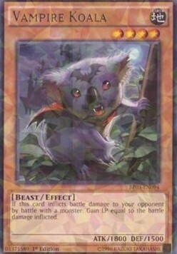 Vampiric Koala Card Front