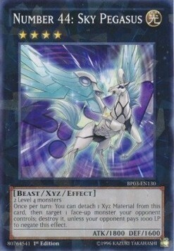 Number 44: Sky Pegasus Card Front