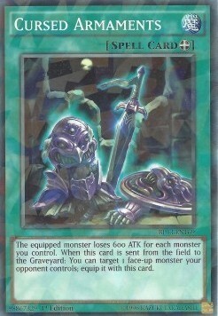 Cursed Armaments Card Front