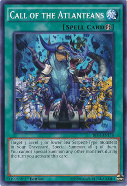 Call of the Atlanteans Card Front