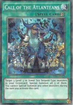 Call of the Atlanteans Card Front