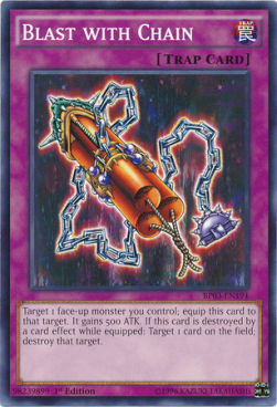 Blast with Chain Card Front