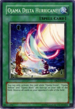 Ojama Delta Hurricane!! Card Front