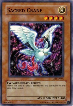 Sacred Crane Card Front