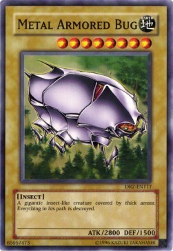 Metal Armored Bug Card Front