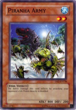 Piranha Army Card Front