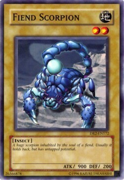 Fiend Scorpion Card Front