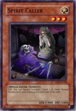 Spirit Caller Card Front