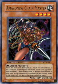 Amazoness Chain Master Card Front