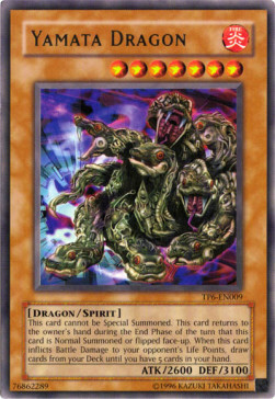 Yamata Dragon Card Front