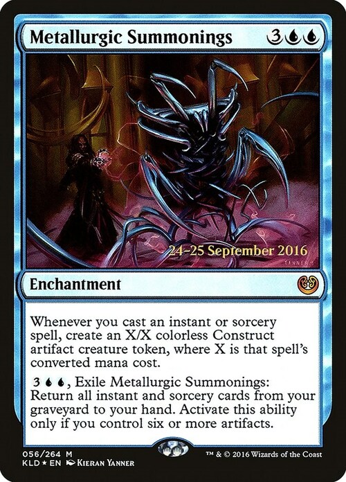 Metallurgic Summonings Card Front