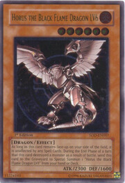 Horus the Black Flame Dragon LV6