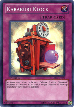 Karakuri Klock Card Front