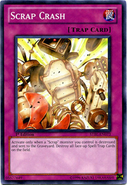 Scrap Crash Card Front