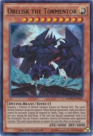 Obelisk the Tormentor Card Front