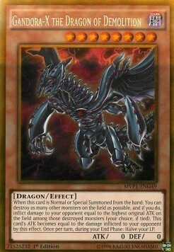 Gandora-X the Dragon of Demolition Card Front