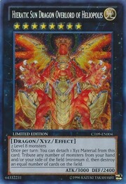 Hieratic Sun Dragon Overlord of Heliopolis