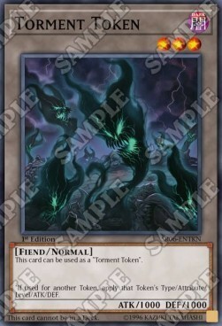 Torment Token Card Front