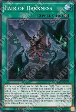 Lair of Darkness Card Front