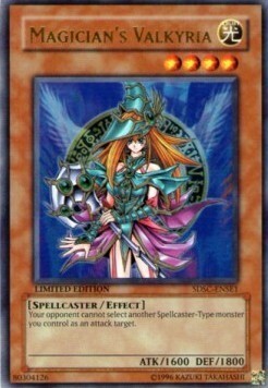 Magician's Valkyria Card Front