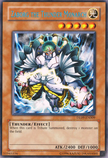 Zaborg the Thunder Monarch Card Front