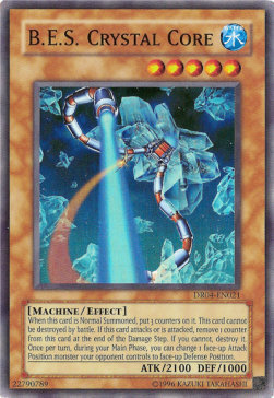 B.E.S. Crystal Core Card Front