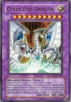 Cyber End Dragon Card Front