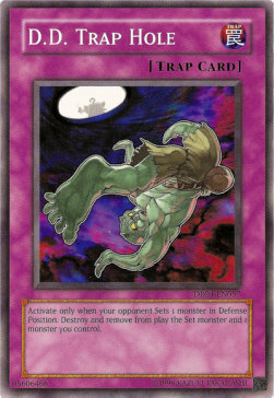 D.D. Trap Hole Card Front