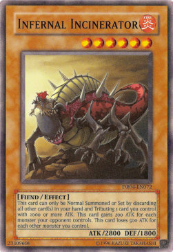 Infernal Incinerator Card Front