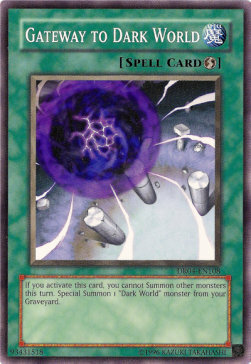 Gateway to Dark World Card Front