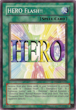 Hero Flash!! Card Front