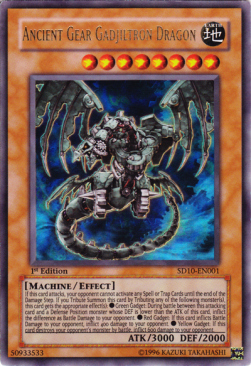 Ancient Gear Gadjiltron Dragon Card Front